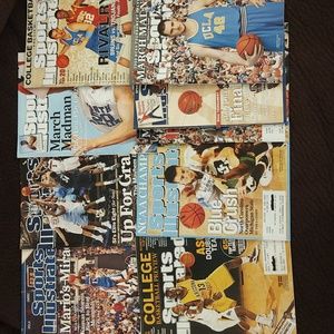 NCAA Mens College Basketball Sports Illustrated Magazine Collection